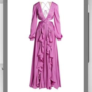 PatBo Women's Cut-out Plunge Gown